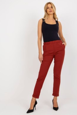 Spodnie Damskie Model LK-SP-507797.50P Bordo - Lakerta Lakerta