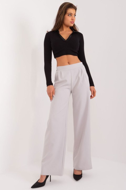 Spodnie Damskie Model WN-SP-8247.65 Light Grey - Rue Paris Hurtownia odzieży on-line, moda damska, bielizna i obuwie dla kobiet  Rue Paris