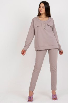 Spodnie Komplet Model LK-KMPL-509315.06 Dark Beige - Lakerta Lakerta