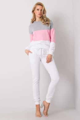 Spodnie Komplet Model RV-KMPL-5971.05 Grey/Pink - Rue Paris Rue Paris