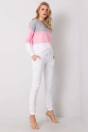 Spodnie Komplet Model RV-KMPL-5971.05 Grey/Pink - Rue Paris Rue Paris Spodnie Komplet Model RV-KMPL-5971.05 Grey/Pink - Rue Paris Rue Paris