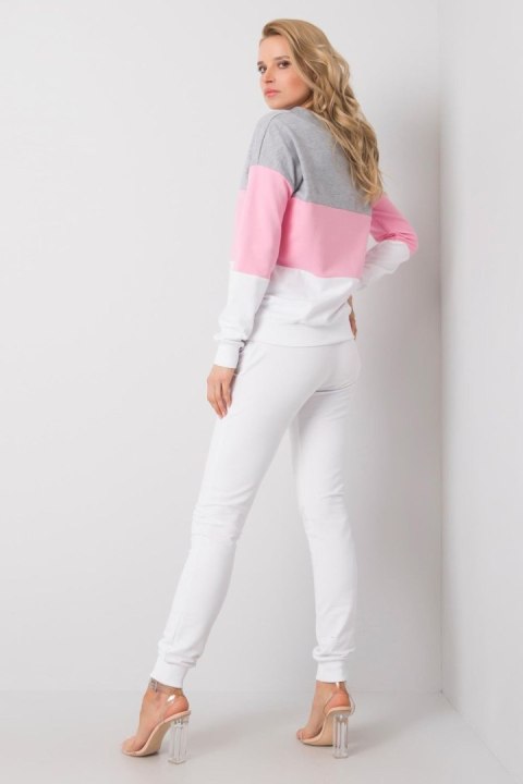Spodnie Komplet Model RV-KMPL-5971.05 Grey/Pink - Rue Paris Rue Paris Spodnie Komplet Model RV-KMPL-5971.05 Grey/Pink - Rue Paris Rue Paris