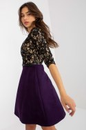 Sukienka Model LK-SK-506582.04P Dark Violet - Lakerta Lakerta Sukienka Model LK-SK-506582.04P Dark Violet - Lakerta Lakerta