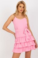 Sukienka Model LK-SK-508614.57P Pink - Lakerta Lakerta Sukienka Model LK-SK-508614.57P Pink - Lakerta Lakerta