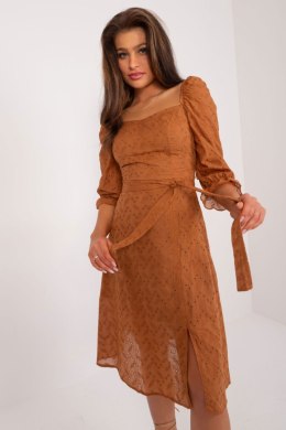 Sukienka Model LK-SK-509372.45 Light Brown - Lakerta Lakerta