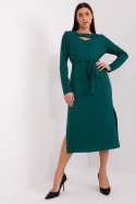 Sukienka Model LK-SK-509447.75P Dark Green - Lakerta Lakerta Sukienka Model LK-SK-509447.75P Dark Green - Lakerta Lakerta
