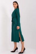 Sukienka Model LK-SK-509447.75P Dark Green - Lakerta Lakerta Sukienka Model LK-SK-509447.75P Dark Green - Lakerta Lakerta