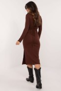 Sukienka Model LK-SK-509820.67 Dark Brown - Lakerta Lakerta Sukienka Model LK-SK-509820.67 Dark Brown - Lakerta Lakerta
