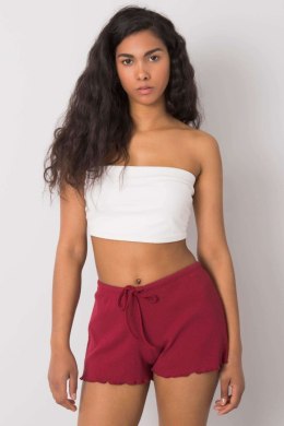Szorty Damskie Model RV-SN-6628.95 Bordo - Rue Paris Rue Paris
