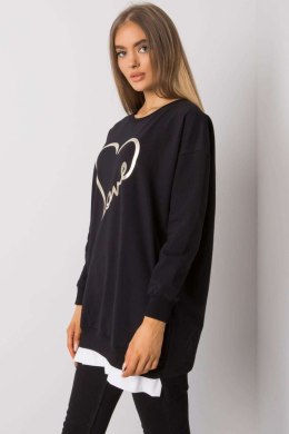 Tunika Model RV-TU-7258.40P Black - Rue Paris Hurtownia odzieży on-line, moda damska, bielizna i obuwie dla kobiet - Matterhorn. Rue Paris