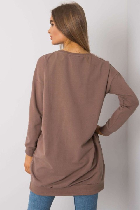 Tunika Model RV-TU-7258.40P Brown - Rue Paris Rue Paris Tunika Model RV-TU-7258.40P Brown - Rue Paris Rue Paris