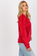 Bluza Damska Model RP-BZ-8188.31X Red - Rue Paris Rue Paris Bluza Damska Model RP-BZ-8188.31X Red - Rue Paris Rue Paris