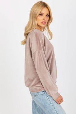 Bluza Damska Model RP-BZ-8188.52P Dark Beige - Rue Paris Rue Paris