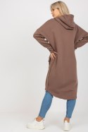 Bluza Damska Model RV-BL-4858-1.99P Brown - Rue Paris Rue Paris Bluza Damska Model RV-BL-4858-1.99P Brown - Rue Paris Rue Paris