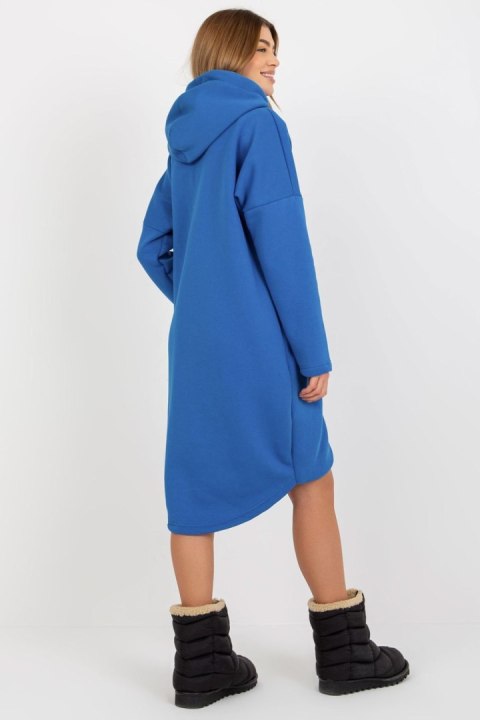 Bluza Damska Model RV-BL-4858-1.99P Dark Blue - Rue Paris Rue Paris Bluza Damska Model RV-BL-4858-1.99P Dark Blue - Rue Paris Rue Paris
