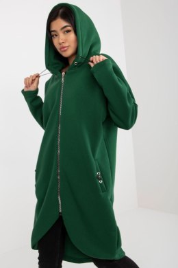 Bluza Damska Model RV-BL-4858-1.99P Dark Green - Rue Paris Rue Paris