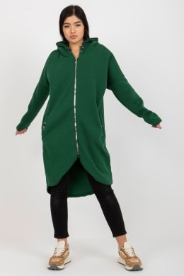 Bluza Damska Model RV-BL-4858-1.99P Dark Green - Rue Paris Rue Paris