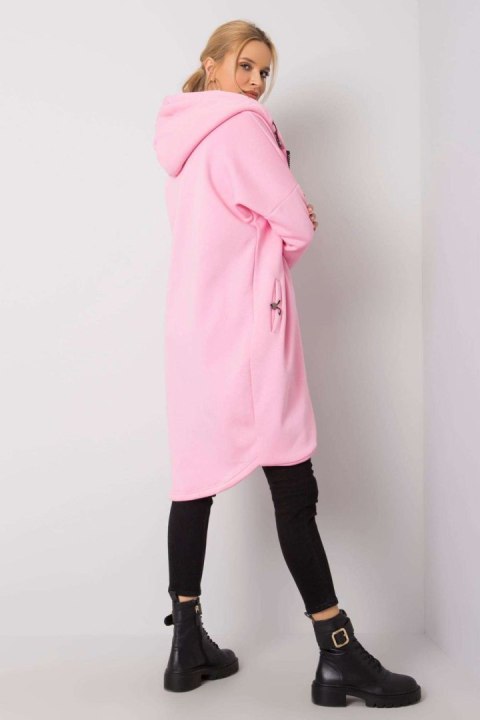 Bluza Damska Model RV-BL-4858-1.99P Pink - Rue Paris Rue Paris Bluza Damska Model RV-BL-4858-1.99P Pink - Rue Paris Rue Paris