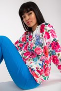 Bluza Damska Model RV-BL-8116.86P White/Pink - Rue Paris Rue Paris Bluza Damska Model RV-BL-8116.86P White/Pink - Rue Paris Rue Paris
