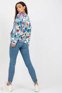 Bluza Damska Model RV-BL-8124.51 Ecru - Rue Paris Rue Paris Bluza Damska Model RV-BL-8124.51 Ecru - Rue Paris Rue Paris