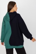 Bluza Damska Model RV-BL-8233.32X Black/Green - Rue Paris Rue Paris Bluza Damska Model RV-BL-8233.32X Black/Green - Rue Paris Rue Paris