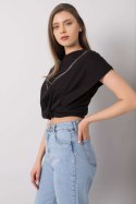 Bluzka Model 157-TS-4170.82 Black - Rue Paris Rue Paris Bluzka Model 157-TS-4170.82 Black - Rue Paris Rue Paris
