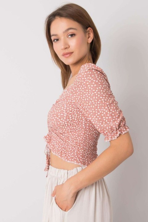 Bluzka Model RO-BZ-2516-6.79P Dark Pink - Rue Paris Rue Paris Bluzka Model RO-BZ-2516-6.79P Dark Pink - Rue Paris Rue Paris