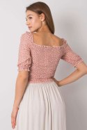 Bluzka Model RO-BZ-2516-6.79P Dark Pink - Rue Paris Rue Paris Bluzka Model RO-BZ-2516-6.79P Dark Pink - Rue Paris Rue Paris