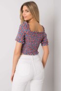 Bluzka Model RO-BZ-2516-9.34 Blue - Rue Paris Rue Paris Bluzka Model RO-BZ-2516-9.34 Blue - Rue Paris Rue Paris