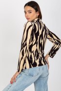 Bluzka Model RP-BZ-8187-1.02X Black/Beige - Rue Paris Rue Paris