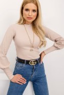 Bluzka Model RV-BZ-5223.15 Beige - Rue Paris Rue Paris Bluzka Model RV-BZ-5223.15 Beige - Rue Paris Rue Paris