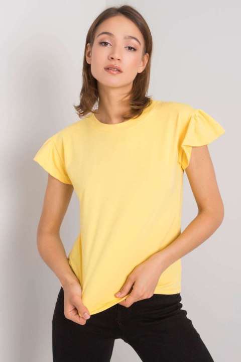 Bluzka Model RV-BZ-6724.69 Yellow - Rue Paris Rue Paris Bluzka Model RV-BZ-6724.69 Yellow - Rue Paris Rue Paris