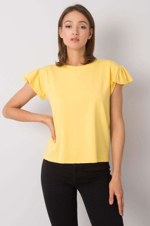 Bluzka Model RV-BZ-6724.69 Yellow - Rue Paris Rue Paris Bluzka Model RV-BZ-6724.69 Yellow - Rue Paris Rue Paris