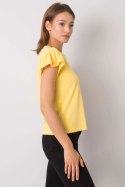 Bluzka Model RV-BZ-6724.69 Yellow - Rue Paris Rue Paris Bluzka Model RV-BZ-6724.69 Yellow - Rue Paris Rue Paris