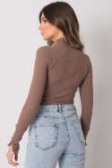 Bluzka Model RV-BZ-7317.64 Brown - Rue Paris Rue Paris Bluzka Model RV-BZ-7317.64 Brown - Rue Paris Rue Paris