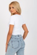 Bluzka Model RV-BZ-8004.62 White - Rue Paris Rue Paris Bluzka Model RV-BZ-8004.62 White - Rue Paris Rue Paris