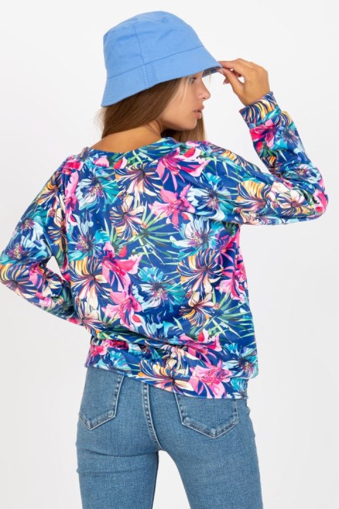 Bluzka Model RV-BZ-8133.19P Dark Blue - Rue Paris Rue Paris Bluzka Model RV-BZ-8133.19P Dark Blue - Rue Paris Rue Paris