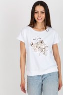 Bluzka Model RV-BZ-8949.18 White - Rue Paris Rue Paris Bluzka Model RV-BZ-8949.18 White - Rue Paris Rue Paris