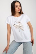 Bluzka Model RV-BZ-8949.18 White - Rue Paris Rue Paris Bluzka Model RV-BZ-8949.18 White - Rue Paris Rue Paris