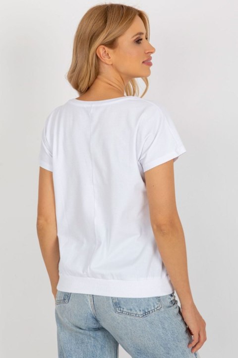 Bluzka Model RV-BZ-8951.33P White - Rue Paris Rue Paris Bluzka Model RV-BZ-8951.33P White - Rue Paris Rue Paris