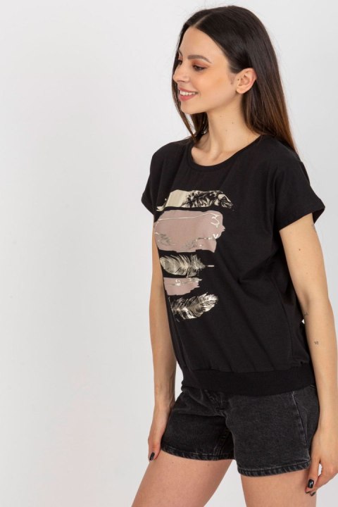Bluzka Model RV-BZ-8953.41P Black - Rue Paris Rue Paris Bluzka Model RV-BZ-8953.41P Black - Rue Paris Rue Paris