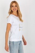 Bluzka Model RV-BZ-8954.26P White - Rue Paris Rue Paris Bluzka Model RV-BZ-8954.26P White - Rue Paris Rue Paris