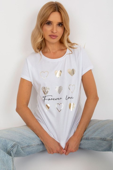 Bluzka Model RV-BZ-8954.26P White - Rue Paris Rue Paris Bluzka Model RV-BZ-8954.26P White - Rue Paris Rue Paris