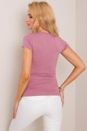 Bluzka Model RV-TS-5636.03X Dark Pink - Rue Paris Rue Paris Bluzka Model RV-TS-5636.03X Dark Pink - Rue Paris Rue Paris