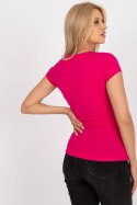 Bluzka Model RV-TS-5636.03X Fuksja - Rue Paris Rue Paris Bluzka Model RV-TS-5636.03X Fuksja - Rue Paris Rue Paris