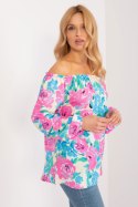 Bluzka Model WN-BZ-8281.59 Blue - Rue Paris Rue Paris Bluzka Model WN-BZ-8281.59 Blue - Rue Paris Rue Paris