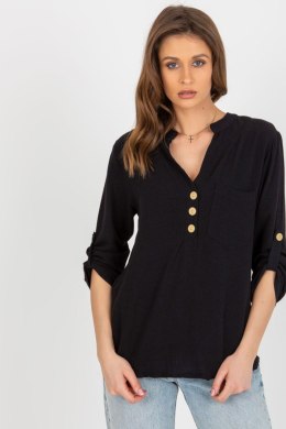 Bluzka Model WN-KS-VE51.17P Black - Rue Paris Rue Paris