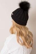 Czapka Damska Model JK-CZ-10.51 Black - Rue Paris Rue Paris Czapka Damska Model JK-CZ-10.51 Black - Rue Paris Rue Paris