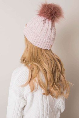 Czapka Damska Model JK-CZ-10.51 Light Pink - Rue Paris Rue Paris