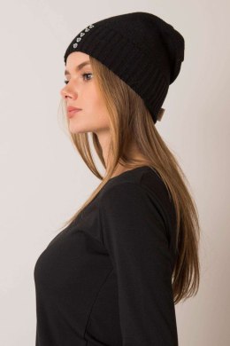 Czapka Damska Model JK-CZ-13.65 Black - Rue Paris Rue Paris